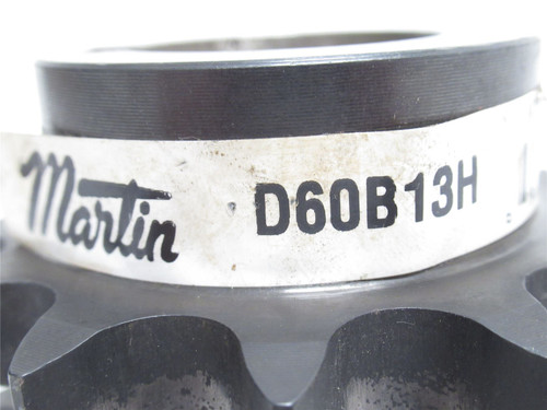 Martin D60B13H 1-7/16; Double Sprocket #60; 13T; 1-7/16"ID