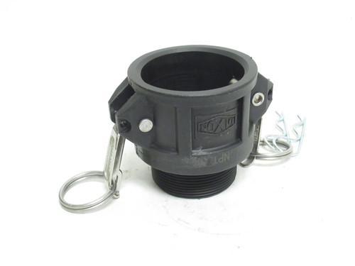 Dixon PPB200; Polypropylene Cam & Groove Coupler; 2NPT
