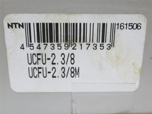 NTN UCFU-2.3/8; Flange Bearing; 2-3/8"ID; 4-Bolt Mount