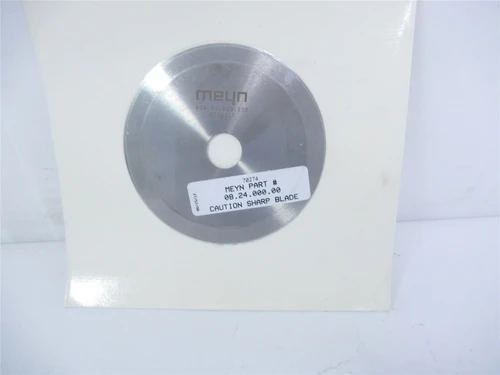 Meyn 08.24.000.000; Poultry Circular Blade-420 SS