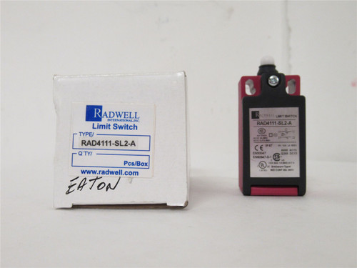 Radwell RAD4111-SL2-A; Limit Switch; 250V; 3A; 1/2"NPT