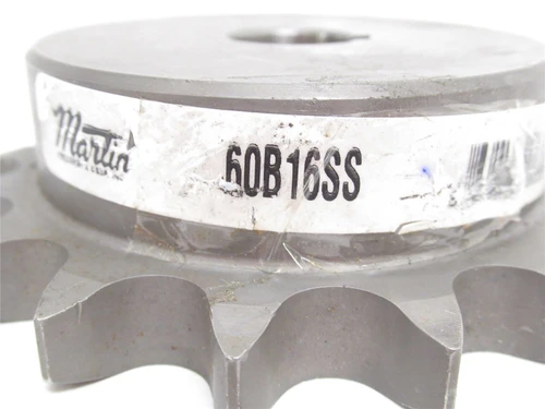 Martin 60B16SS-3/4; Sprocket #60; SS; 16 Teeth; 3/4"ID