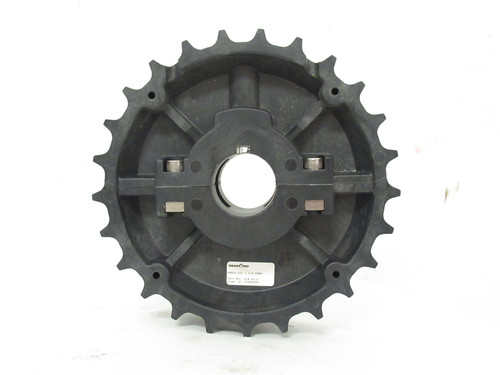 Rexnord 614-40-3; Table Top Split Sprocket; 1.24"ID; 25-Teeth