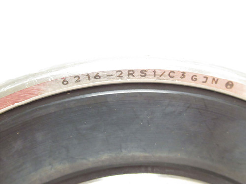 SKF 6216 2RSJEM; Ball Bearing; 80mmID x 140mmOD x 26mm Wide