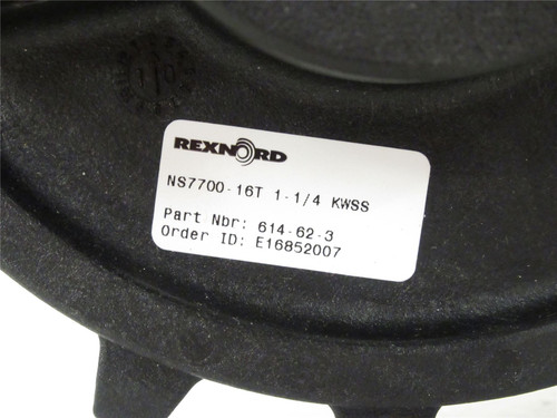 Rexnord 614-62-3; Idler Roller Chain Sprocket; 1-1/4"ID