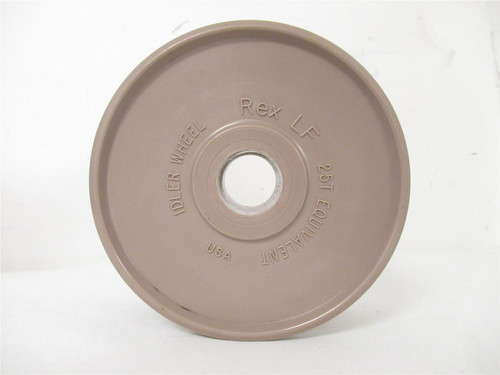 Rexnord 101568621; Idler Wheel; 1-1/4"ID; 6"OD