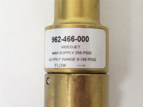 Videojet  962-466-000; Ink Regulator Control Valve;0-100PSI
