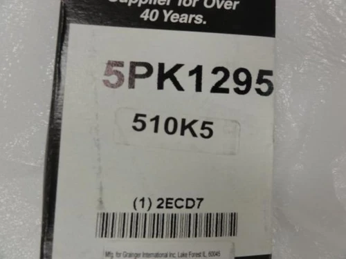 Bando 5PK1295; Serpentine Belt; Industry Number 510K5