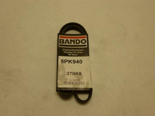Bando 370K5; Serpentine Belt 5PK940