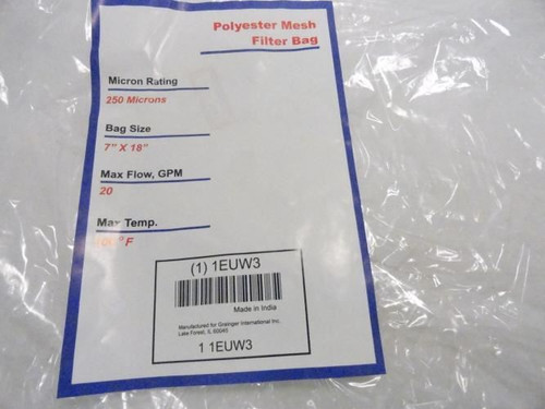 Industry-Std 1EUW3; LOT-5 Filter Bag; Size 11