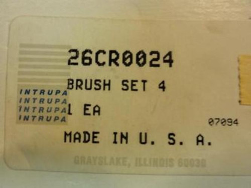 Intrupa Parts 26CR0024; Brush Set of 4