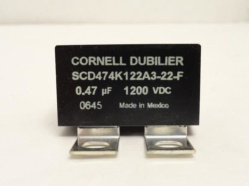 Cornell SCD474K122A-22-F; Film Capacitor 0.47uf; 1200VDC