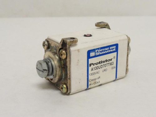Ferraz Q301015; Long Body Square Fuse; 63A; 1300VAC