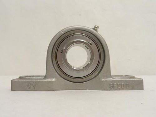 IPTCI SUCSP206; Pillow Block Bearing; SS; 1-3/16"ID; 2-Bolt