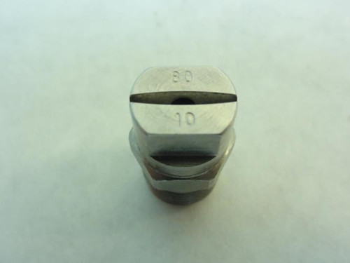 Spraying Systems H1/4USS-8010; Spray Nozzle; 1/4" NPT; SS