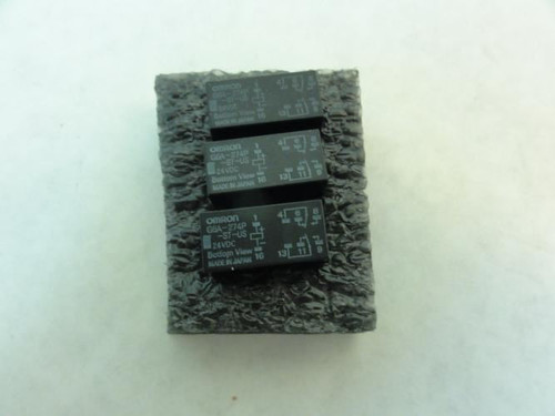 Omron G6A-274P-ST-US-DC24; Lot-3 Low Signal Relays; 24VDC