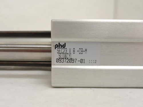 PHD SEC23 X 8-DB-M; Vertical Thruster Pneumatic Slide 8" Stroke