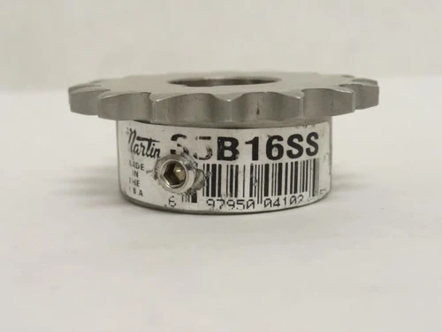 Martin 35B16SS-3/4; Sprocket # 35; SS; 16Teeth;  3/4"ID