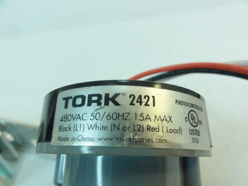 Tork 2421; Receptacle; 480VAC; 15A