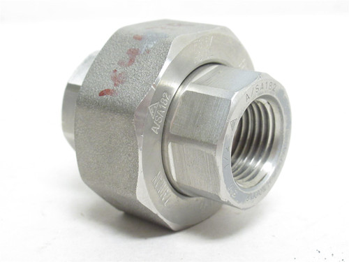Industry-Std 48UF99; Pipe Union; SS-304; 1/2FNPT; Class: 3000