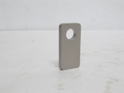 Multivac 10.820.0340; Tin Flap Lug; SS; 10.2mm Pilot Hole ID