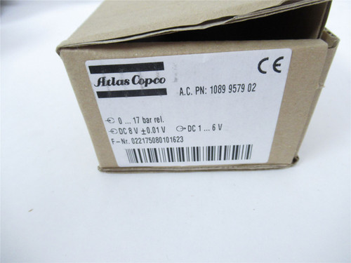 Atlas Copco  1089957902; Pressure Sensor