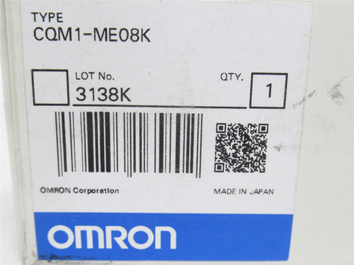 Omron CQM1-ME08K; PLC Memory Unit; EEPROM 8Kw