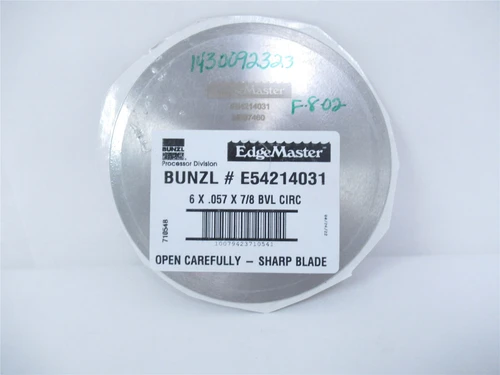 Bunzl E54214031; Edgemaster Bvl Cir Blade