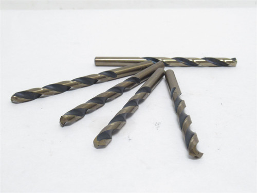FMT 316003; Lot-5 Cobalt Split Point Jobber Drills; 9/32"