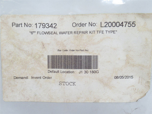 Flowseal 179342; Wafer Repair Kit ; Size: 6"