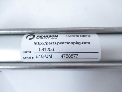Pearson Packaging 581206; Pneumatic Cylinder 5"S x 1.75"OD