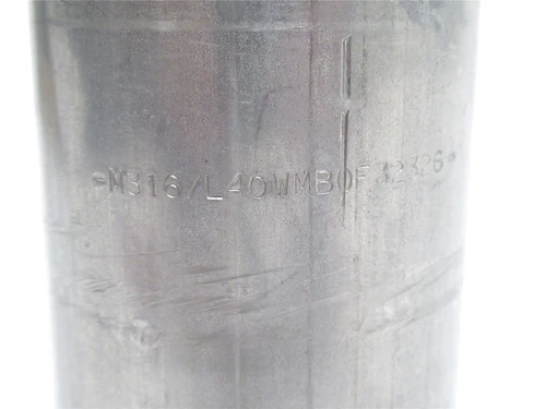 MFG- 912945-4; Pipe Nipple; SS-316; 2NPT; 5" Long