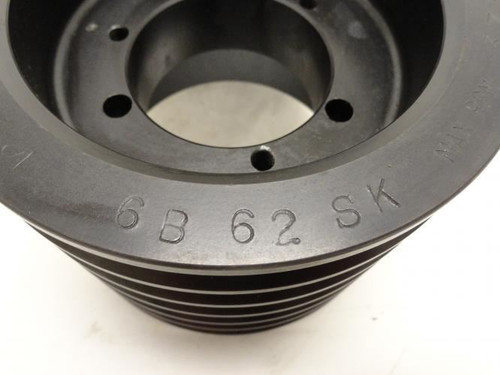 Martin 6B 62 SK; Bushed V-Belt Pulley; 6Gr; Section Size: A/B