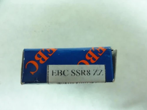 EBC SS-R8-ZZ; Ball Bearing; 1/2"ID; 1-1/8" OD; 5/16" W