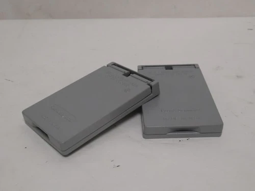 Pass&Seymour CA725-G; Lot-2; Single Receptacle Cover; Cast Zinc