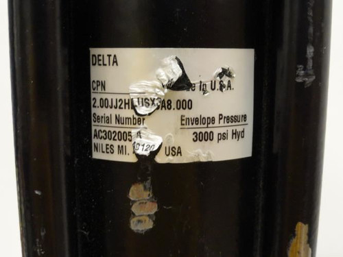 Delta 2.00JJ2HLUSX3A8; Hydraulic Cylinder; 2"ID x 8" Stk