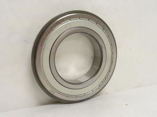 SKF 6214 2ZNRJEM; Ball Bearing 70mm ID x 125mm OD x 24mm Wide