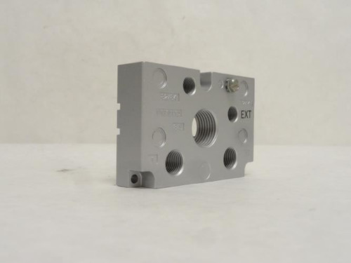 Festo 162545; Valve Manifold End Plate CPV14-EPR-E
