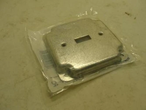 Raco 800C; Square Box Cover; Surface; Toggle Switch; 4"x4"