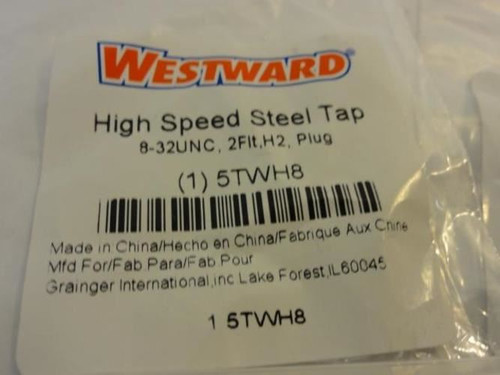 Westward 5TWH8; Lot-2; Tap; 8-32; 2 Flute