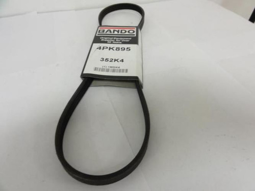 Bando 4PK895; Serpentine Belt 352K4; 4-ribs 35.2"L; 1MGK4