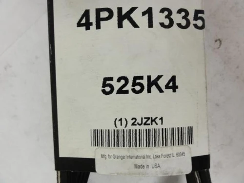 Bando 4PK1335; Serpentine Belt; Industry Number 525K4