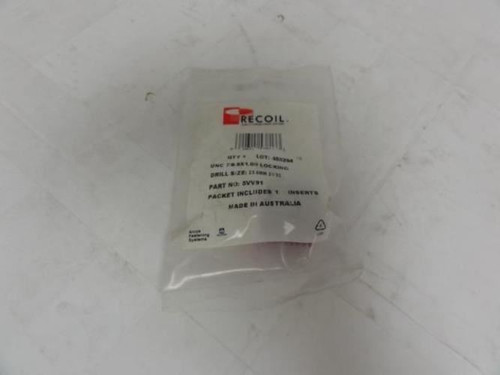 Recoil 5VV91; Threaded Insert; UNC 7/8-9x1.0D Locking
