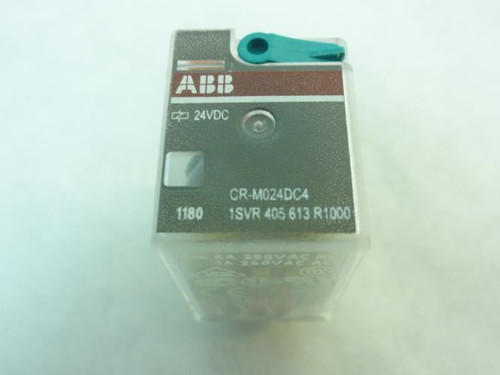 ABB 1SVR405613R1000; Relay 6A 4-SPDT Coil: 24VDC