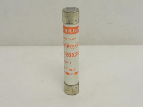 Gould A120X25-1; Amp-Trap Fast Acting Fuse; 25A; 1200V