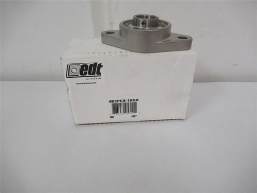 EDT 4B2PC8-16GX; SS 2-Bolt Flange Bearing 1"ID