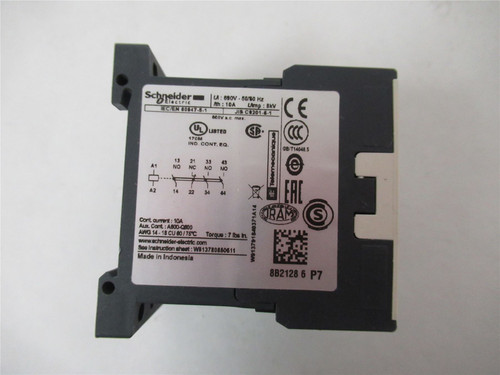 Schneider CA2KN31P7; Contactor 10A; 3-NO 1-NC Coil: 230VAC