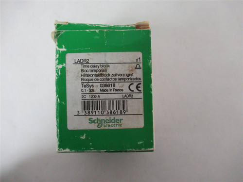 Schneider LADR2;  Timer Module Off Delay 1 sec– 30 sec1NO/1NC