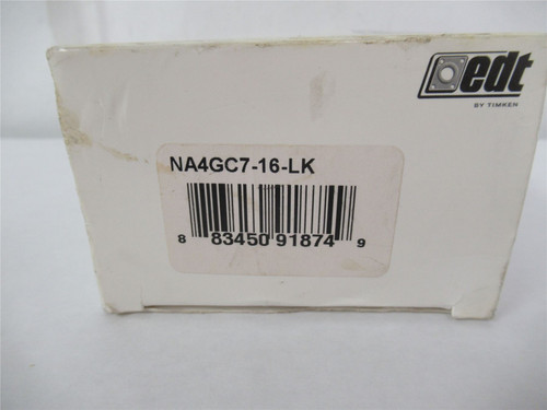 EDT NA4GC7-16-LK; Flange Mount Sleeve Bearing 1" Bore