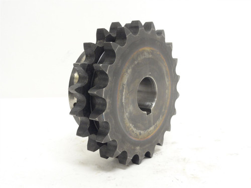 Martin D60B20H 1-1/4; Double Row Sprocket #60; 20T; 1-1/4"ID